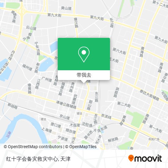 红十字会备灾救灾中心地图