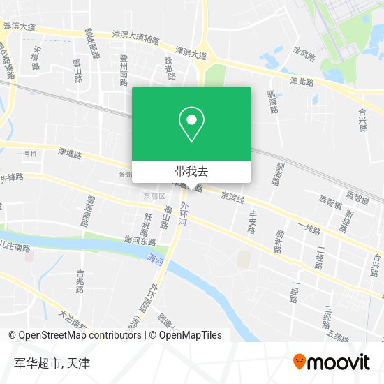 军华超市地图