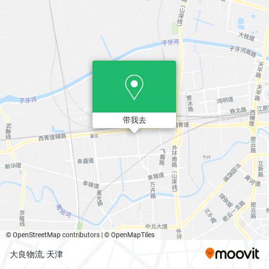 大良物流地图