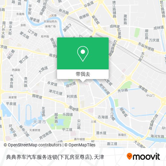 典典养车汽车服务连锁(下瓦房至尊店)地图