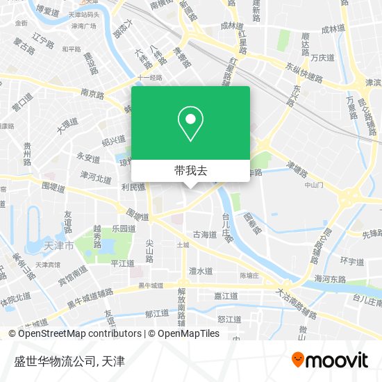 盛世华物流公司地图