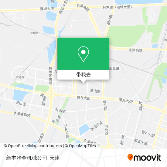 新丰冶金机械公司地图