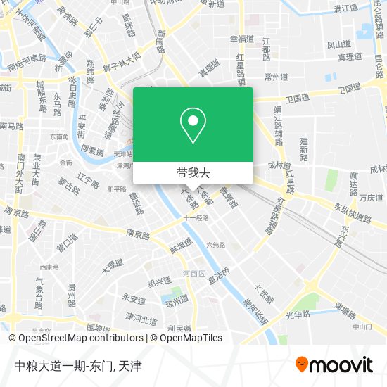 中粮大道一期-东门地图