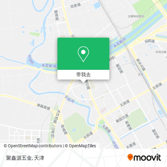 聚鑫源五金地图