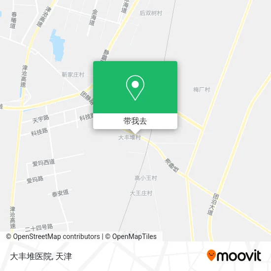 大丰堆医院地图