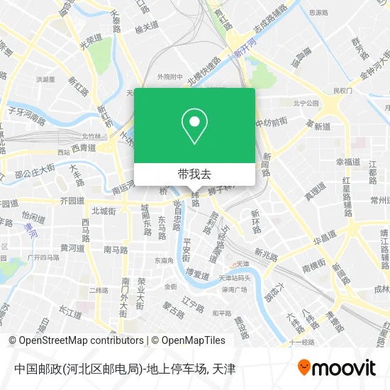 中国邮政(河北区邮电局)-地上停车场地图