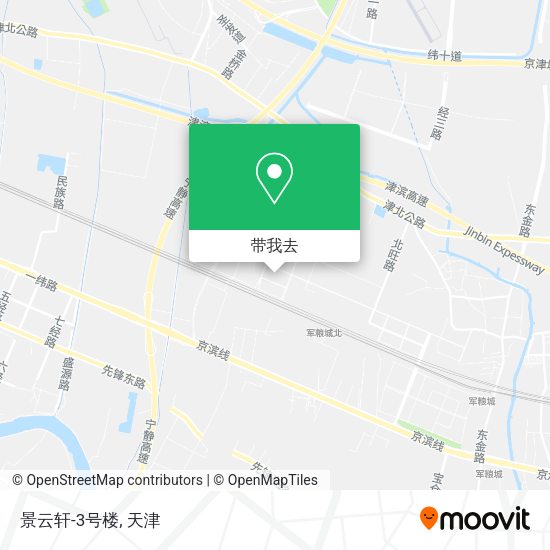 景云轩-3号楼地图
