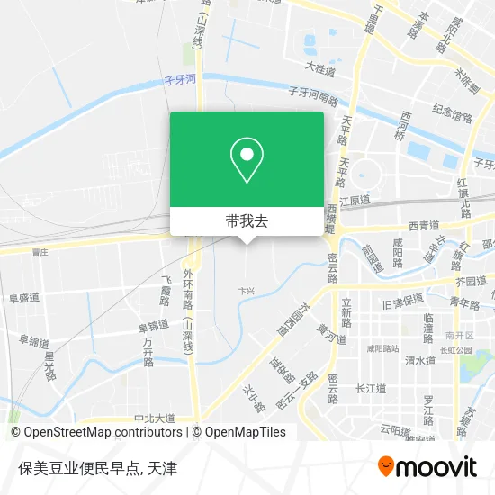 保美豆业便民早点地图