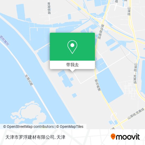 天津市罗浮建材有限公司地图