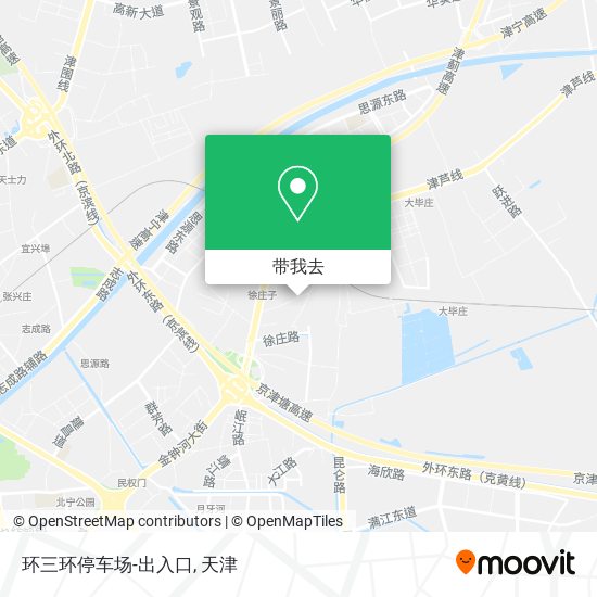 环三环停车场-出入口地图