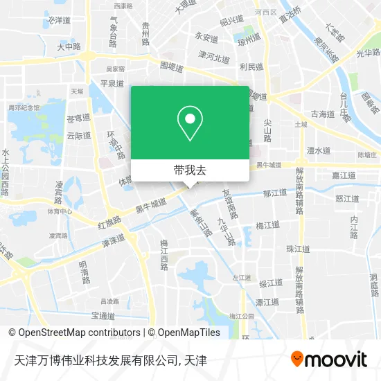天津万博伟业科技发展有限公司地图