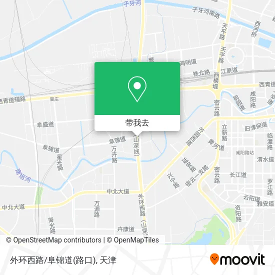 外环西路/阜锦道(路口)地图