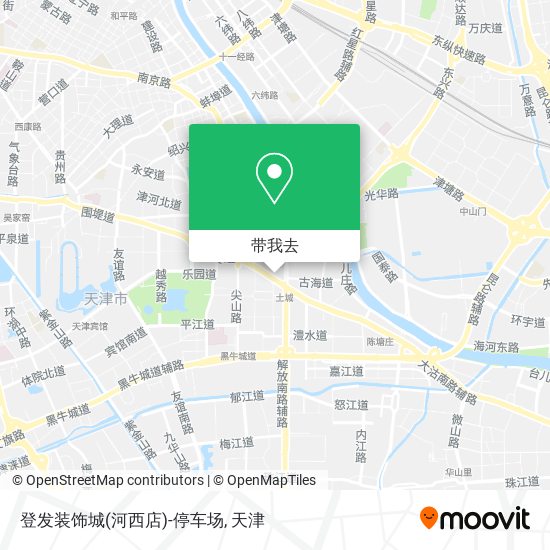 登发装饰城(河西店)-停车场地图