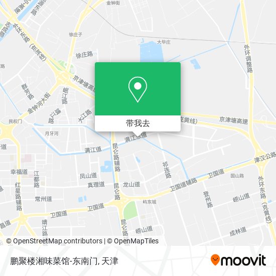 鹏聚楼湘味菜馆-东南门地图