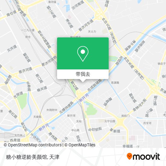 糖小糖逆龄美颜馆地图