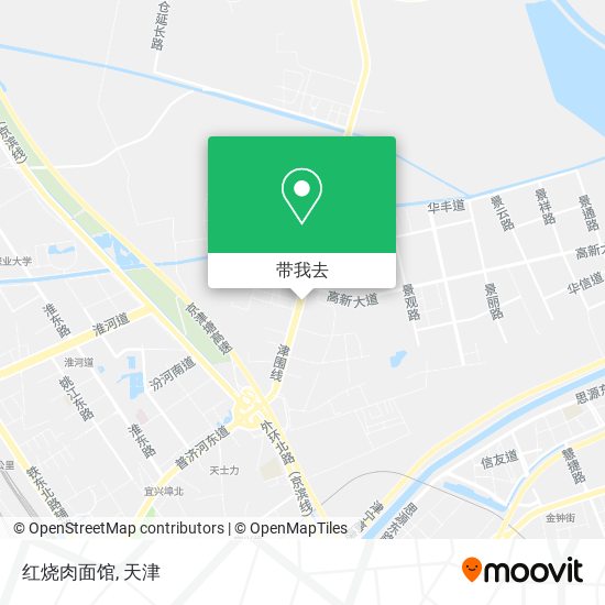 红烧肉面馆地图