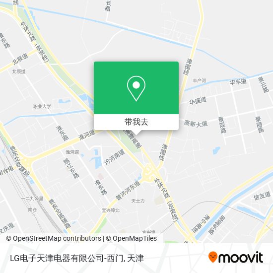 LG电子天津电器有限公司-西门地图