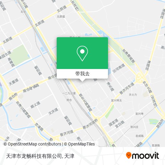 天津市龙畅科技有限公司地图