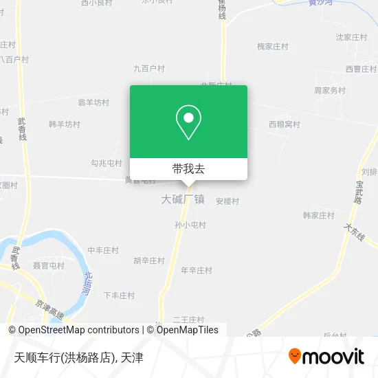 天顺车行(洪杨路店)地图