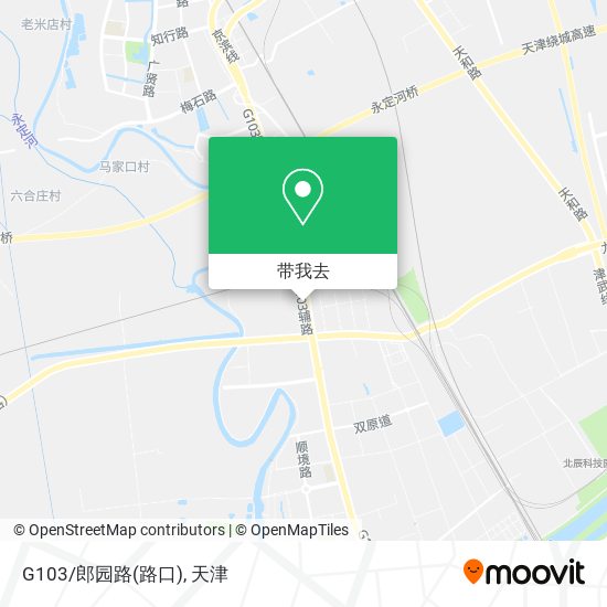 G103/郎园路(路口)地图