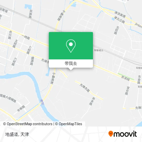 地盛道地图