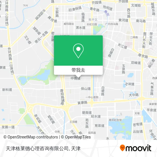 天津格莱德心理咨询有限公司地图