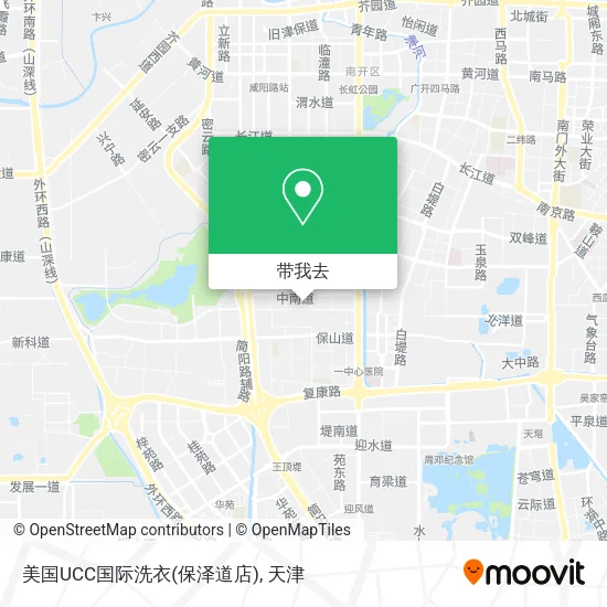 美国UCC国际洗衣(保泽道店)地图