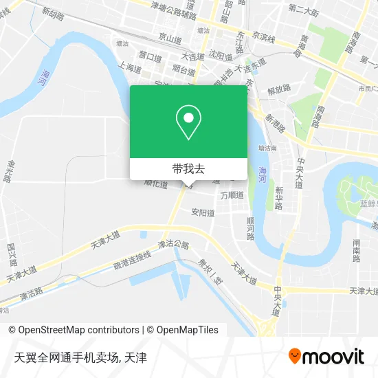 天翼全网通手机卖场地图