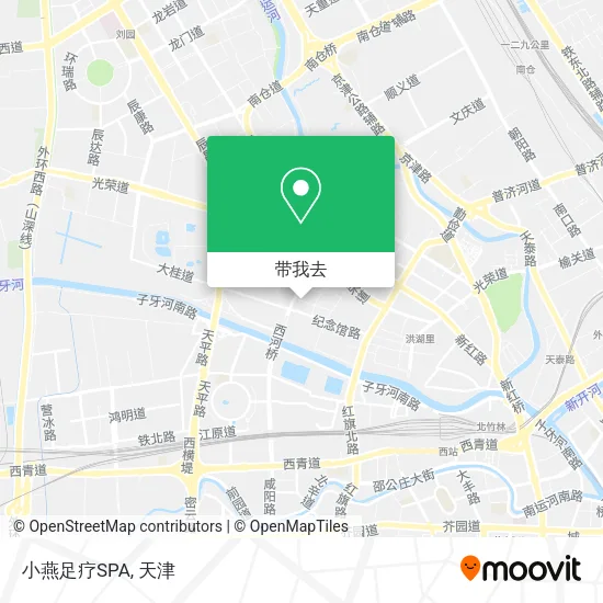小燕足疗SPA地图