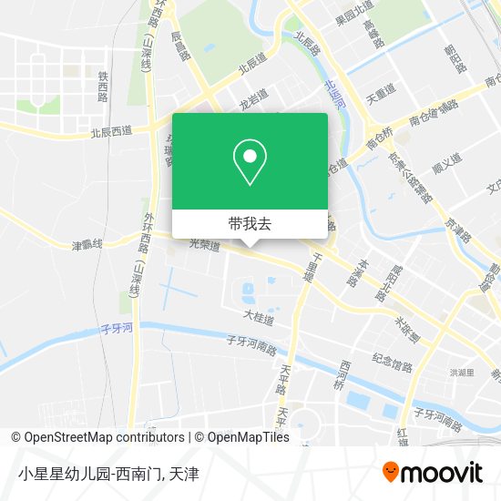小星星幼儿园-西南门地图
