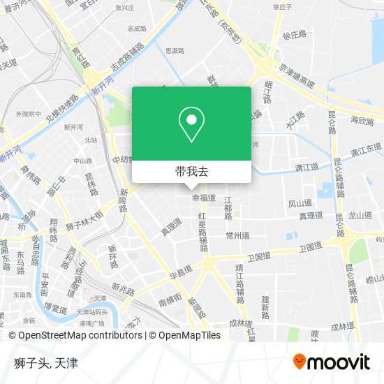 狮子头地图