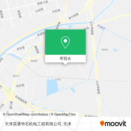 天津昊通华石机电工程有限公司地图