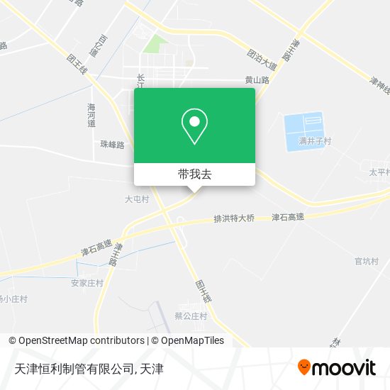 天津恒利制管有限公司地图