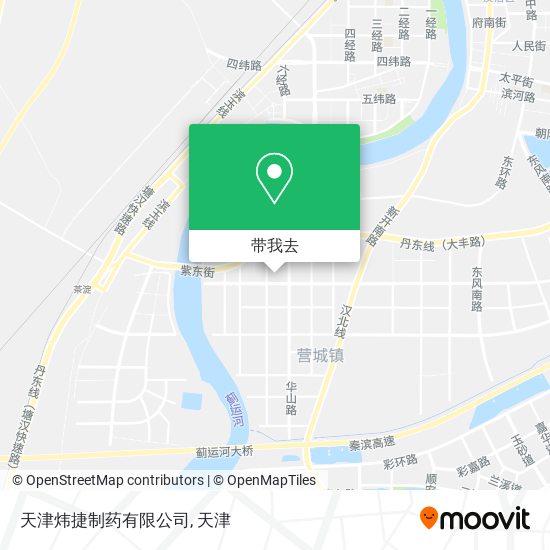 天津炜捷制药有限公司地图