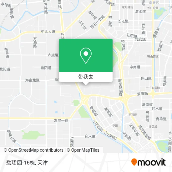 碧珺园-16栋地图