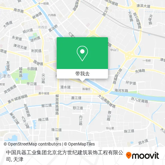 中国兵器工业集团北京北方世纪建筑装饰工程有限公司地图