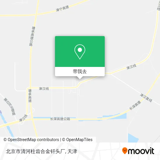 北京市清河柱齿合金钎头厂地图