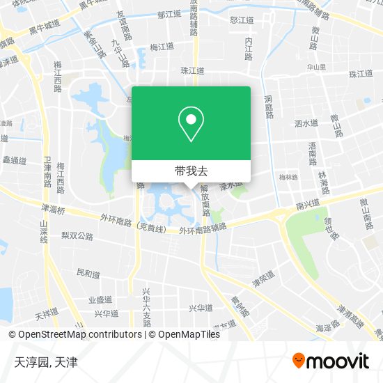天淳园地图