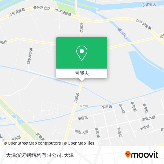 天津滨涛钢结构有限公司地图