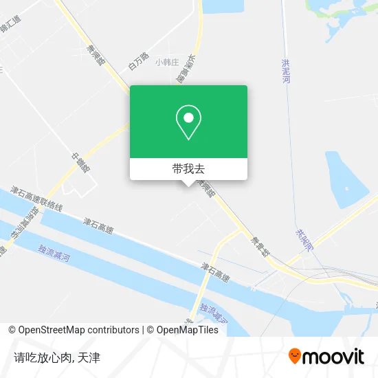 请吃放心肉地图