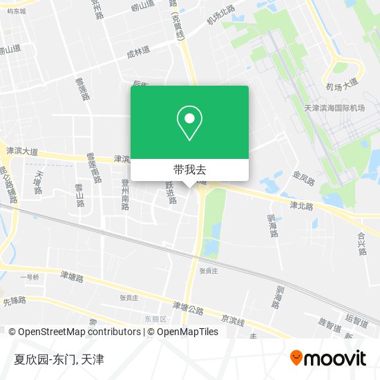 夏欣园-东门地图