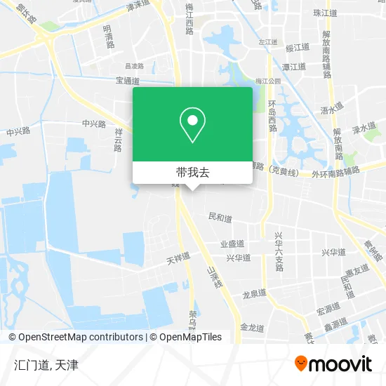 汇门道地图