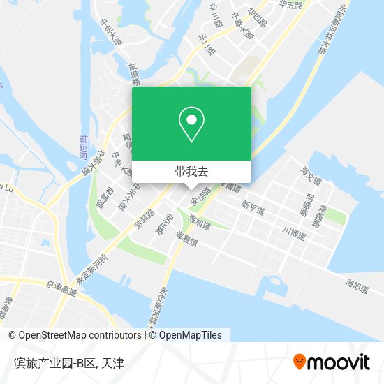 滨旅产业园-B区地图