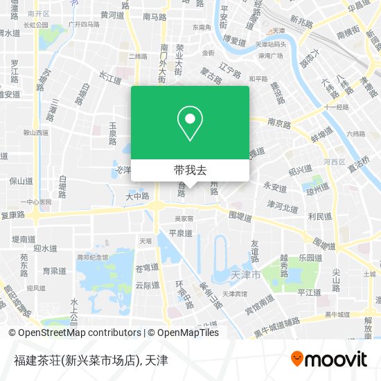 福建茶荘(新兴菜市场店)地图