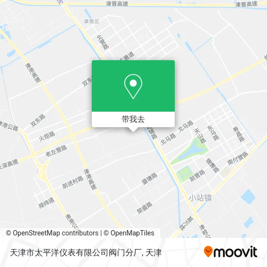 天津市太平洋仪表有限公司阀门分厂地图