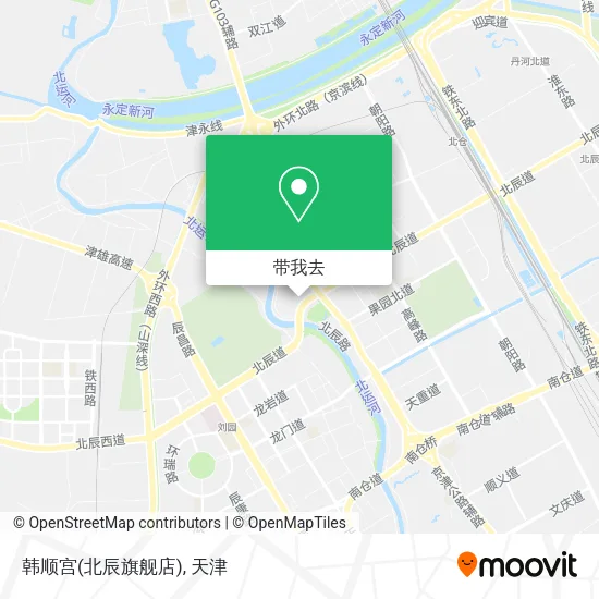 韩顺宫(北辰旗舰店)地图