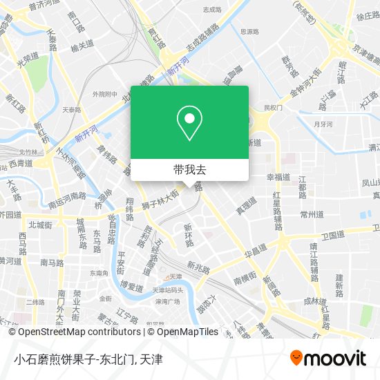 小石磨煎饼果子-东北门地图