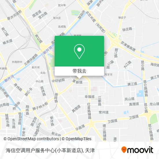 海信空调用户服务中心(小革新道店)地图