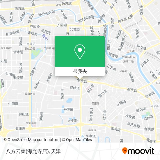 八方云集(海光寺店)地图