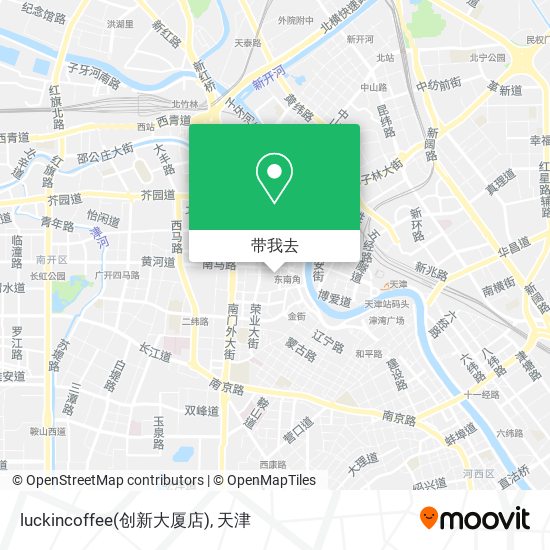 luckincoffee(创新大厦店)地图